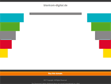 Tablet Screenshot of blankom-digital.de
